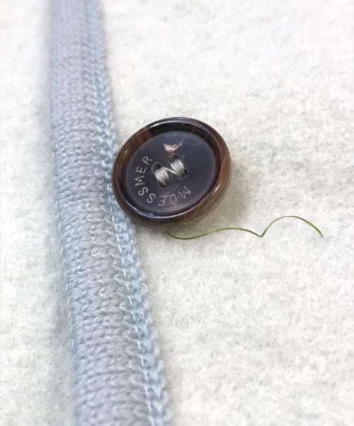 MOESSMER（モエスマー）MOESSMER (モエスマー) ウールベスト 黄緑 サイズ:44の古着・服飾アイテム