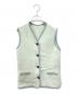 MOESSMER（モエスマー）の古着「ウールベスト」｜黄緑