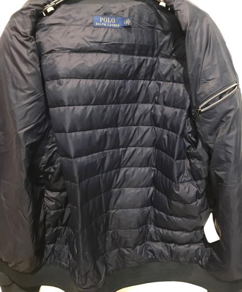 POLO RALPH LAUREN（ポロ・ラルフローレン）POLO RALPH LAUREN (ポロ・ラルフローレン) ダウンジャケット ネイビー サイズ:XLの古着・服飾アイテム