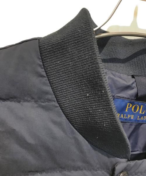 POLO RALPH LAUREN（ポロ・ラルフローレン）POLO RALPH LAUREN (ポロ・ラルフローレン) ダウンジャケット ネイビー サイズ:XLの古着・服飾アイテム