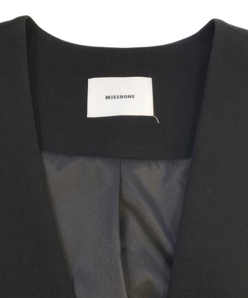 MIESROHE（ミースロエ）MIESROHE (ミースロエ) ベスト ブラック サイズ:1の古着・服飾アイテム