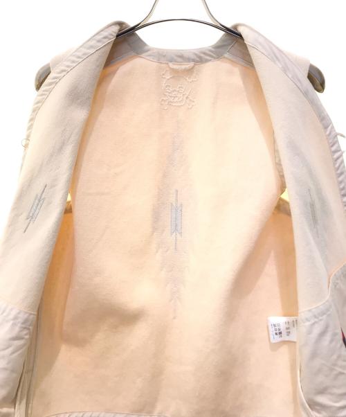 BRU NA BOINNE（ブルーナボイン）BRU NA BOINNE (ブルーナボイン) ダイヤモンドベスト アイボリー サイズ:1の古着・服飾アイテム
