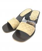 GUCCIグッチ）の古着「ミュール」｜ブラウン