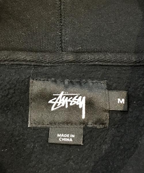 stussy（ステューシー）stussy (ステューシー) Stock Raglan Hood ブラック サイズ:Mの古着・服飾アイテム