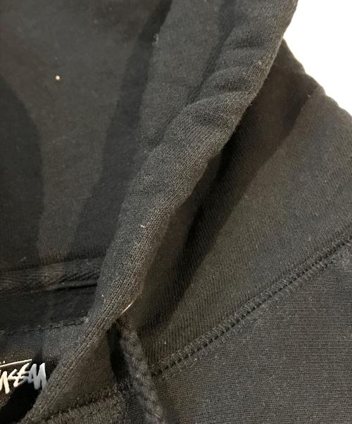 stussy（ステューシー）stussy (ステューシー) Stock Raglan Hood ブラック サイズ:Mの古着・服飾アイテム