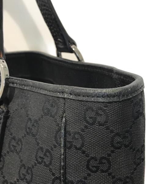 GUCCI（グッチ）GUCCI (グッチ) GGキャンバストートバッグ 113019 ブラック サイズ:の古着・服飾アイテム