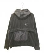 NIKEナイキ）の古着「プルオーバーパーカー」｜ブラック