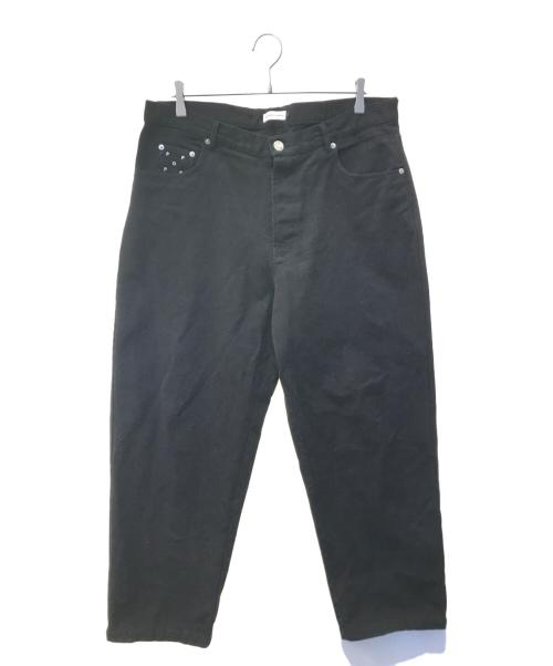 POP TRADING COMPANY（ポップトレーディングカンパニー）POP TRADING COMPANY (ポップトレーディングカンパニー) アーチパンツ ブラック サイズ:Lの古着・服飾アイテム