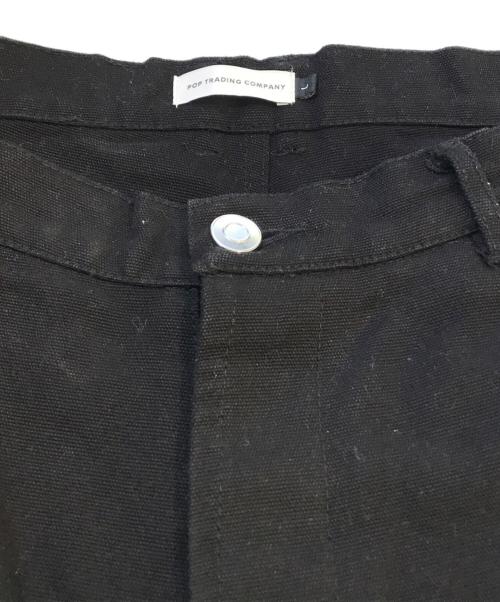POP TRADING COMPANY（ポップトレーディングカンパニー）POP TRADING COMPANY (ポップトレーディングカンパニー) アーチパンツ ブラック サイズ:Lの古着・服飾アイテム