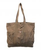 Dickies×POP TRADING COMPANYディッキーズ×ポップトレーディングカンパニー）の古着「コラボトートバッグ」｜ブラウン