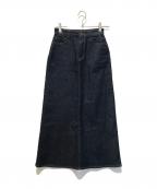 theoryセオリー）の古着「CLASSIC ST DENIM MAXI ST SKIRT J」｜インディゴ
