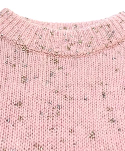 Loulou Willoughby（ルルウィルビー）Loulou Willoughby (ルルウィルビー) LINSIEME プルオーバー　212420-16-310-41-020 ピンク サイズ:2 未使用品の古着・服飾アイテム