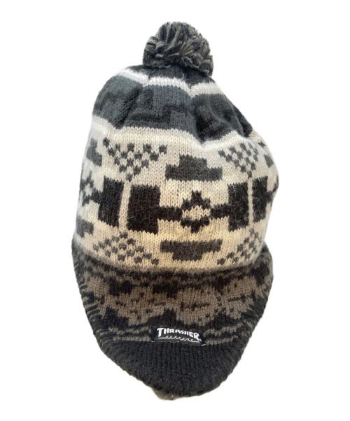 SUPREME（シュプリーム）SUPREME (シュプリーム) THRASHER (スラッシャー) Earflap Beanieの古着・服飾アイテム