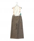 OUTDOOR PRODUCTSアウトドア プロダクツ）の古着「アメスリサスペンダーパンツSET　24030074311010」｜ベージュ