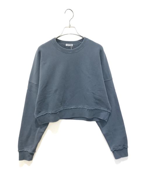 Gemini（ジェミニ）Gemini (ジェミニ) 顔料染めプルオーバー スカイブルー サイズ:FREE 未使用品の古着・服飾アイテム