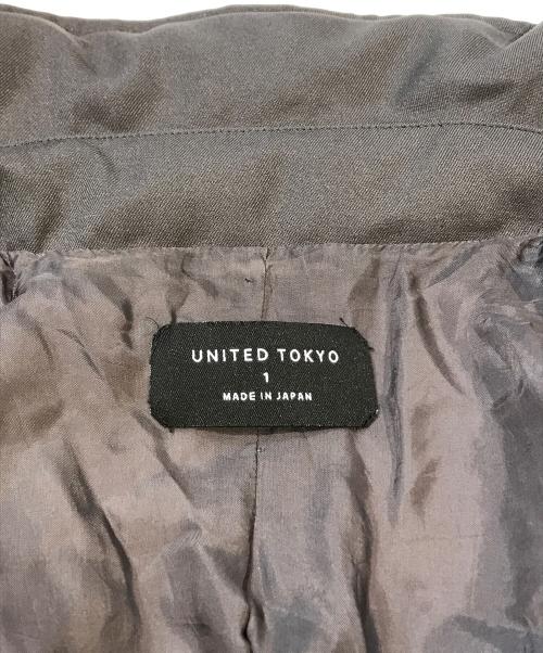 UNITED TOKYO（ユナイテッドトーキョー）UNITED TOKYO (ユナイテッドトーキョー) レディーダウンコート　508455001 グレー サイズ:1の古着・服飾アイテム