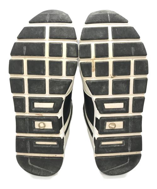GUCCI（グッチ）GUCCI (グッチ) ローカットスニーカー　426184 ホワイト×ブラック サイズ:8 1/2の古着・服飾アイテム