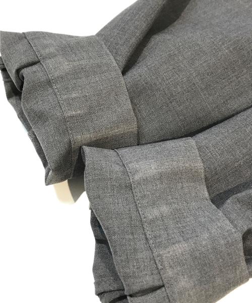 bulle de savon（ビュル デ サボン）bulle de savon (ビュル デ サボン) T/W Pleats ブラウス　03-01-BL-010-23-1 グレー サイズ:Fの古着・服飾アイテム