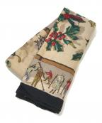 HERMESエルメス）の古着「シルクカシミヤスカーフ　aq11186　カレ90」｜ブラック