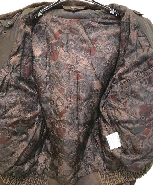 NO BRAND（ノーブランド）NO BRAND (ノーブランド) レザージャケット ブラウン サイズ:Fの古着・服飾アイテム