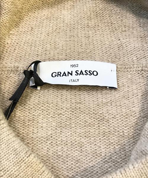 GRAN SASSO（グランサッソ）GRAN SASSO (グランサッソ) ニットパーカー ベージュ サイズ:XL 未使用品の古着・服飾アイテム