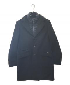 ヨウジヤマモト プールオム ウールギャバジン フェドラハット 黒 サイズ4 中古・古着通販】Yohji Yamamoto pour homme (ヨウジヤマモト