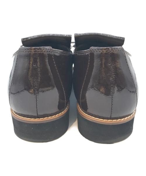 ampio（アンピオ）ampio (アンピオ) タッセルローファー　3107 ブラウン サイズ:22 1/2の古着・服飾アイテム