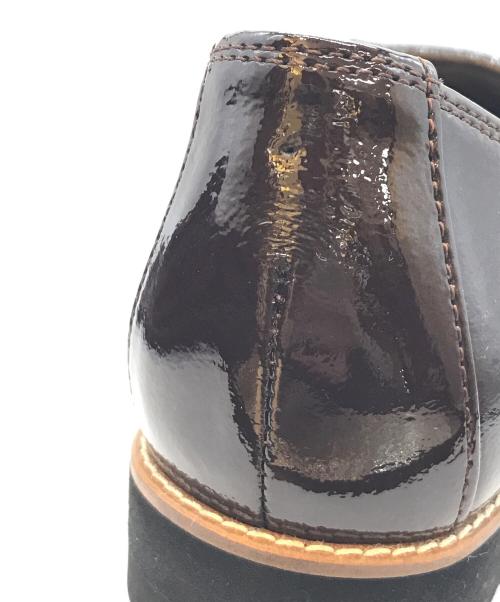 ampio（アンピオ）ampio (アンピオ) タッセルローファー　3107 ブラウン サイズ:22 1/2の古着・服飾アイテム