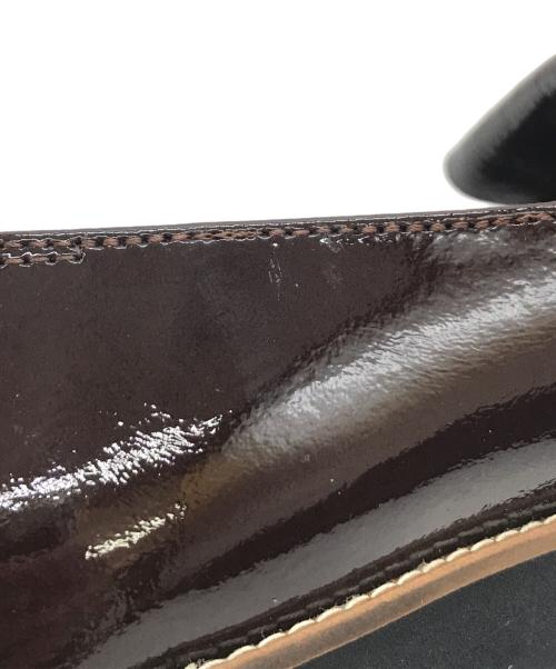 ampio（アンピオ）ampio (アンピオ) タッセルローファー　3107 ブラウン サイズ:22 1/2の古着・服飾アイテム