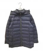 PLSTプラステ）の古着「リモンタダウンハーフコート」｜ネイビー