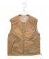 DANTON（ダントン）の古着「ナイロンベスト」｜ブラウン