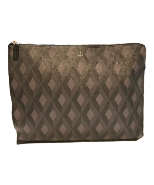 dunhill（ダンヒル）dunhill (ダンヒル) セカンドバッグ グレーの古着・服飾アイテム