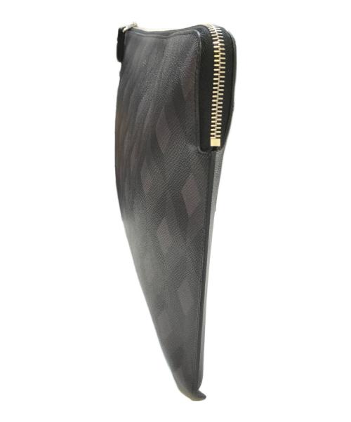 dunhill（ダンヒル）dunhill (ダンヒル) セカンドバッグ グレーの古着・服飾アイテム