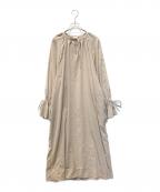 CLANEクラネ）の古着「ワンピース　17112-5131」｜ベージュ