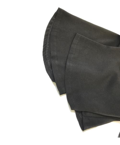 SueUNDERCOVER（スーアンダーカバー）SueUNDERCOVER (スーアンダーカバー) シルクブレンドボウタイロングワンピース ブラック サイズ:1の古着・服飾アイテム