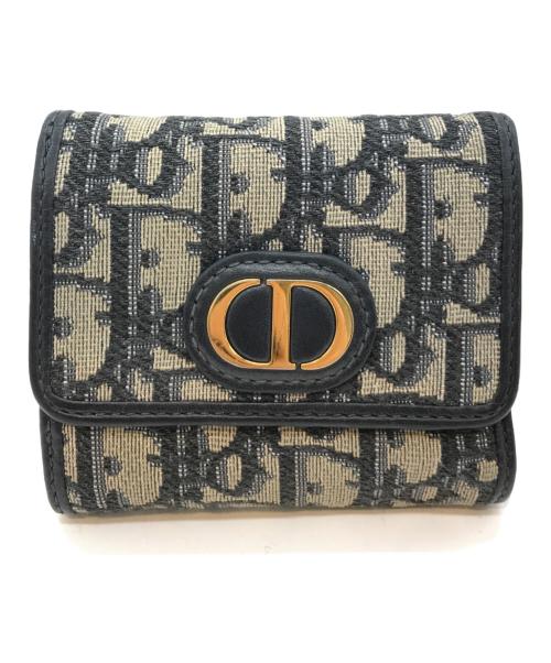 Christian Dior（クリスチャン ディオール）Christian Dior (クリスチャン ディオール) 財布 ネイビーの古着・服飾アイテム