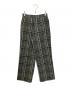 CLANE (クラネ) チェックワイドパンツ　15110-7021 グリーン サイズ:1：3000円