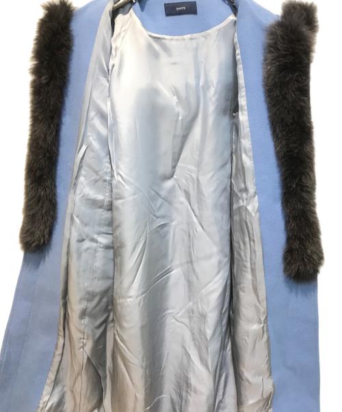 SHIPS（シップス）SHIPS (シップス) コート スカイブルー サイズ:36の古着・服飾アイテム