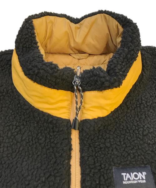 TAION（タイオン）TAION (タイオン) リバーシブルダウンジャケット ブラック サイズ:Lの古着・服飾アイテム