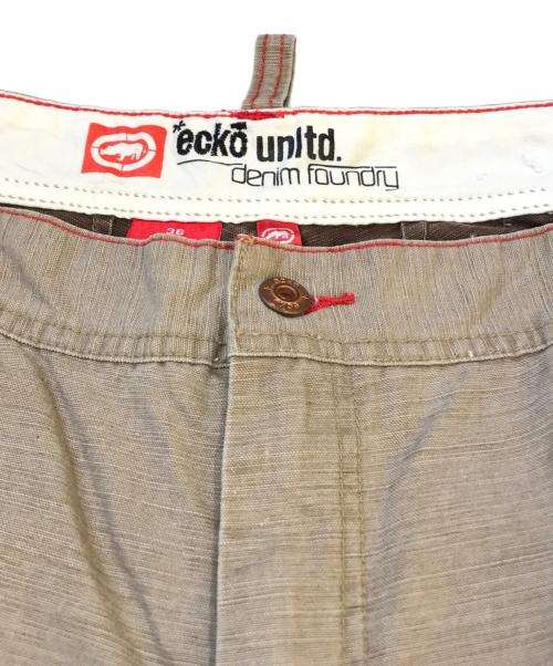 ECKO UNLTD（エコーアンリミテッド）ecko unltd (エコーアンリミテッド) カーゴパンツ カーキ サイズ:W36の古着・服飾アイテム