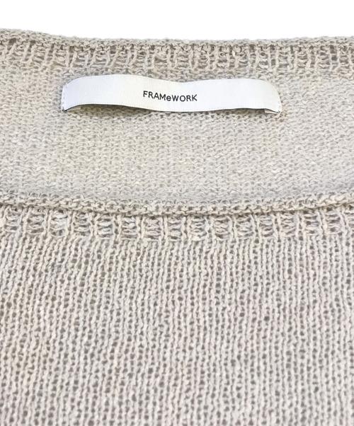 FRAMeWORK（フレームワーク）FRAMeWORK (フレームワーク) ウォッシャブルニュアンスワイドプルオーバー グレー サイズ:表記無しの古着・服飾アイテム