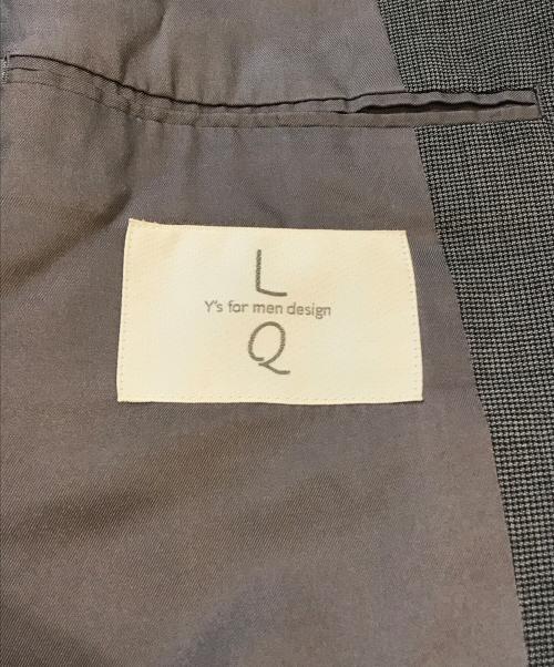 LQ Y'S for men（エルキューワイズフォーメン）LQ Y'S for men (エルキューワイズフォーメン) テーラードジャケット グレー サイズ:Sの古着・服飾アイテム