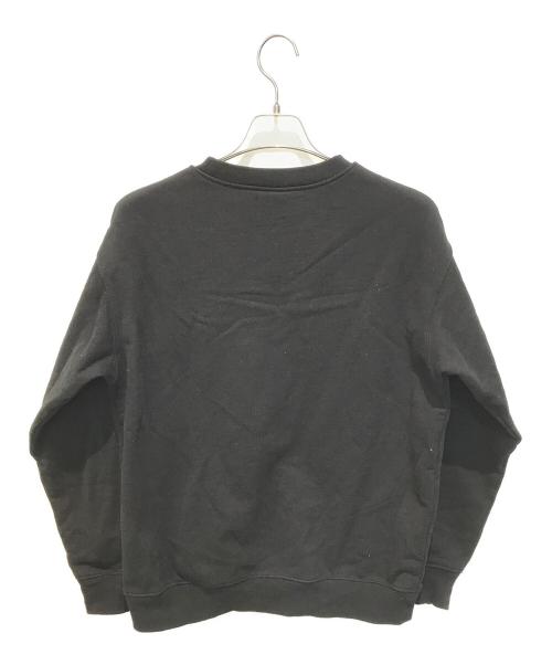 Dime（ダイム）Dime (ダイム) 刺繍ロゴスウェット ブラック サイズ:Sの古着・服飾アイテム