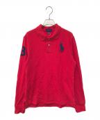 POLO RALPH LAURENポロ・ラルフローレン）の古着「ポロシャツ」｜レッド