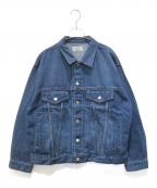 JOURNAL STANDARD relumeジャーナルスタンダード レリューム）の古着「ロングデニムジャケット」｜インディゴ