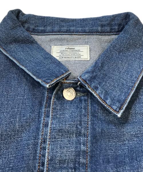 JOURNAL STANDARD relume（ジャーナルスタンダード レリューム）JOURNAL STANDARD relume (ジャーナルスタンダード レリューム) ロングデニムジャケット インディゴ サイズ:FREEの古着・服飾アイテム
