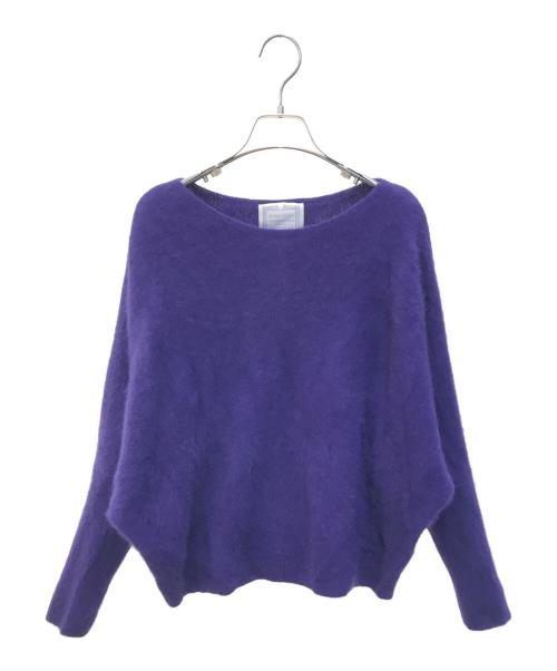 BEARDSLEY（ビアズリー）BEARDSLEY (ビアズリー) ウールドルマンニット　BEZ1032405A0002 パープル サイズ:Fの古着・服飾アイテム