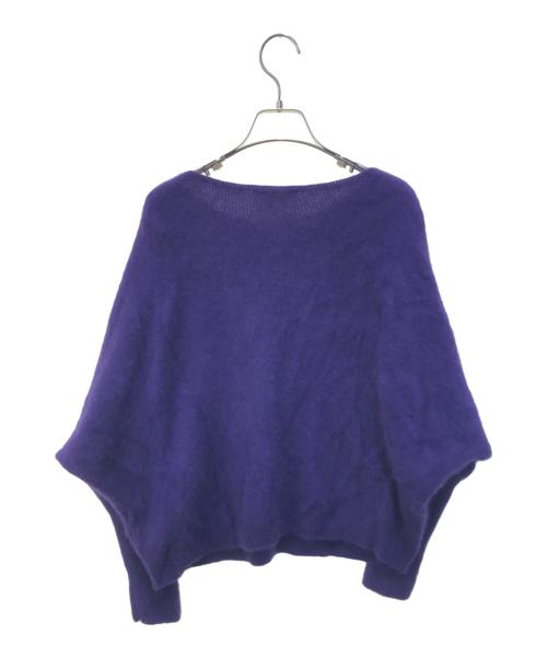 BEARDSLEY（ビアズリー）BEARDSLEY (ビアズリー) ウールドルマンニット　BEZ1032405A0002 パープル サイズ:Fの古着・服飾アイテム