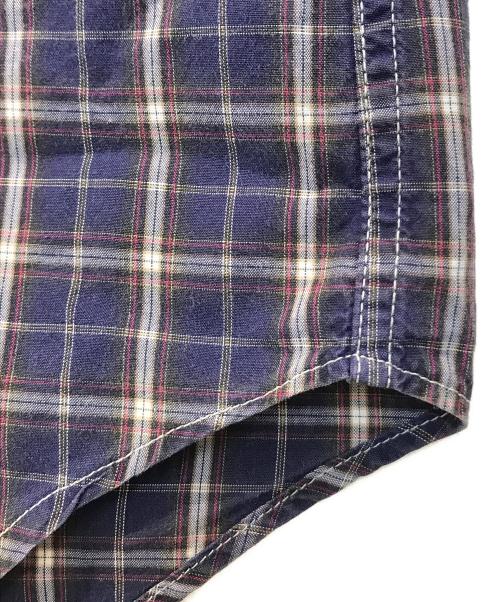 eYe COMME des GARCONS JUNYAWATANABE MAN（アイ コム デ ギャルソン ジュンヤ ワタナベ マン）eYe COMME des GARCONS JUNYAWATANABE MAN (アイ コム デ ギャルソン ジュンヤ ワタナベ マン) チェックシャツ　WI-B912 ネイビー サイズ:Lの古着・服飾アイテム