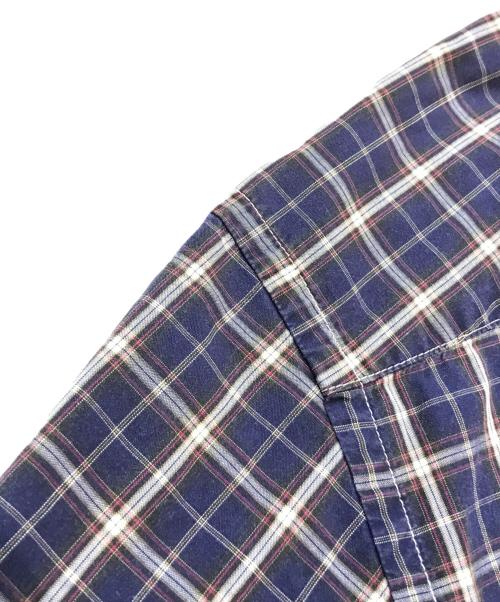 eYe COMME des GARCONS JUNYAWATANABE MAN（アイ コム デ ギャルソン ジュンヤ ワタナベ マン）eYe COMME des GARCONS JUNYAWATANABE MAN (アイ コム デ ギャルソン ジュンヤ ワタナベ マン) チェックシャツ　WI-B912 ネイビー サイズ:Lの古着・服飾アイテム
